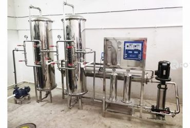 2000 LPH Stainless Steel RO Water Treatment Plant