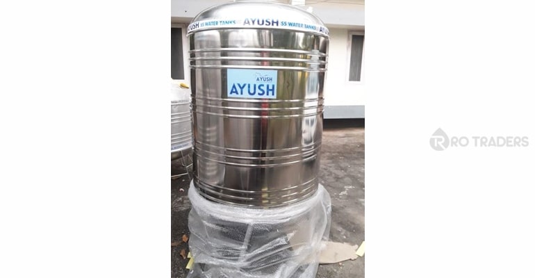 Ayush 1000 Litre SS Water Tank with Stand