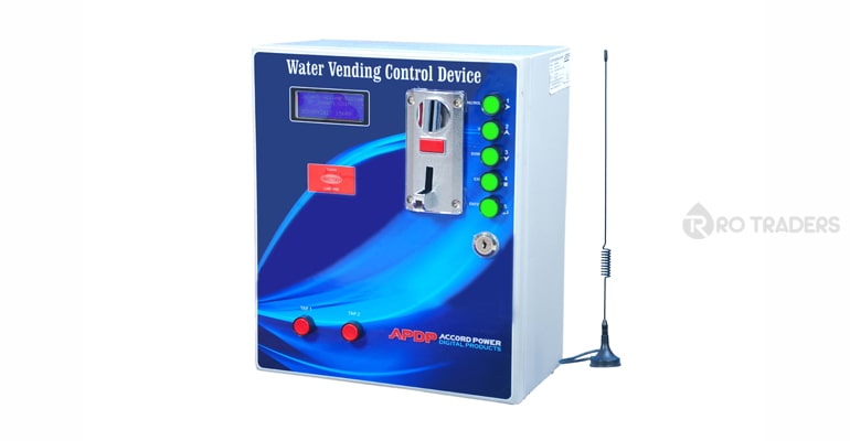 Accord Flow Based RFID Card and Coin Water Dispenser Machine