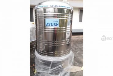 Ayush 1000 Litre SS Water Tank with Stand