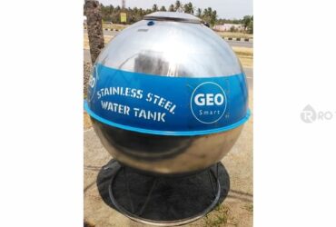 Geo 500 Litre Spherical SS Water Tank