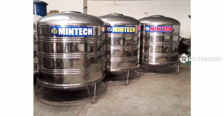 Mintech Stainless Steel Water Tanks